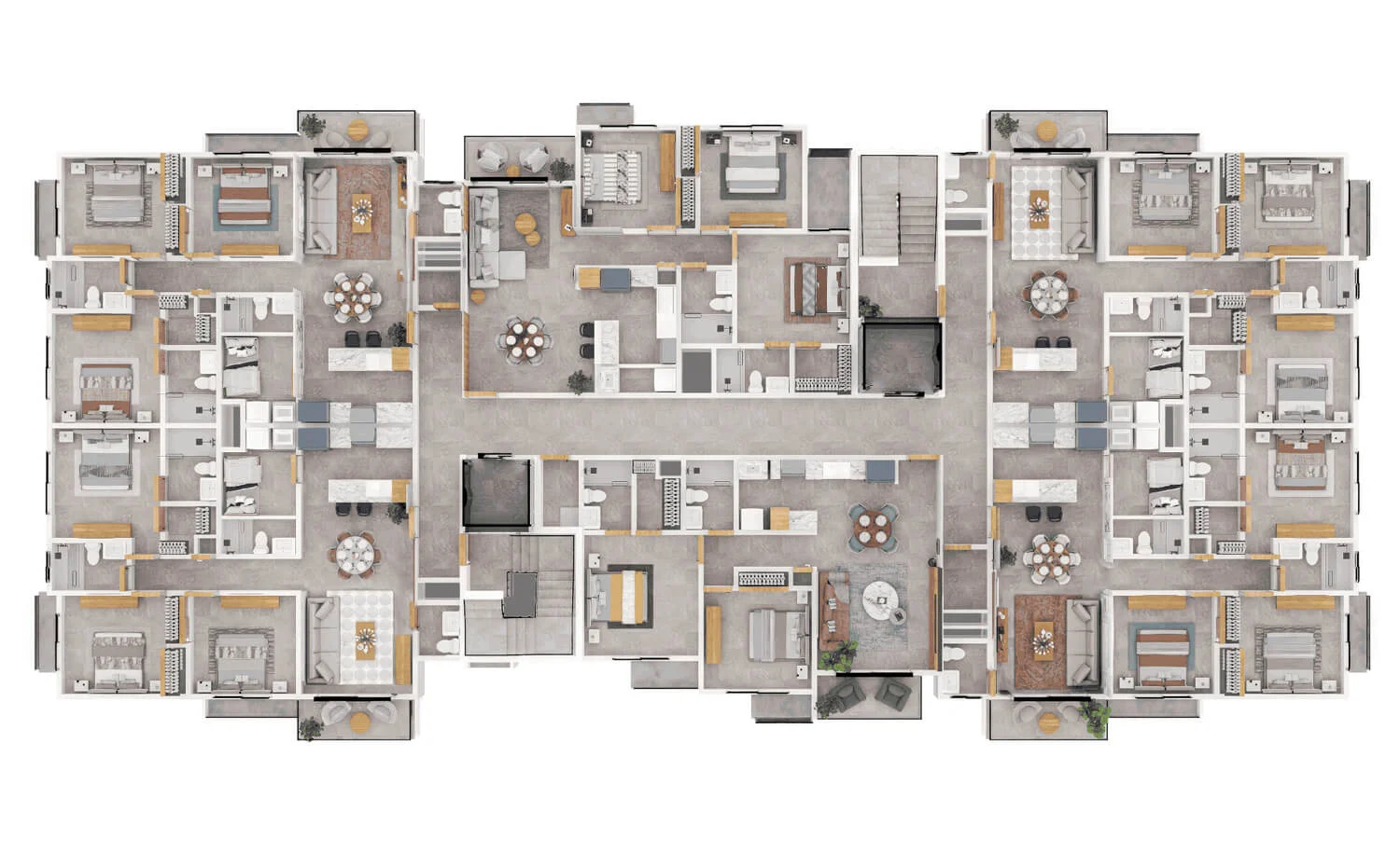 Planta tipo A de Brisas de las Colinas 6